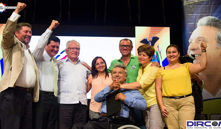 Asociación de Municipalidades del Ecuador respalda a Lenin Moreno para la Presidencia del País