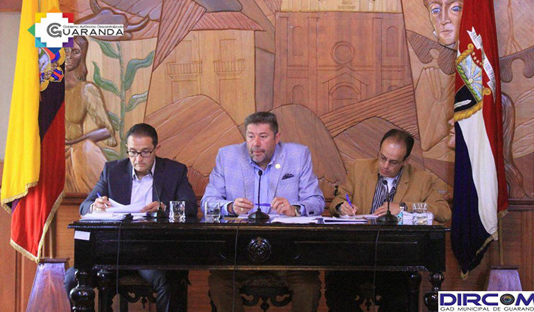 Concejo Municipal del Cantón Guaranda exhorta al respeto de los resultados electorales del pasado 2 de Abril