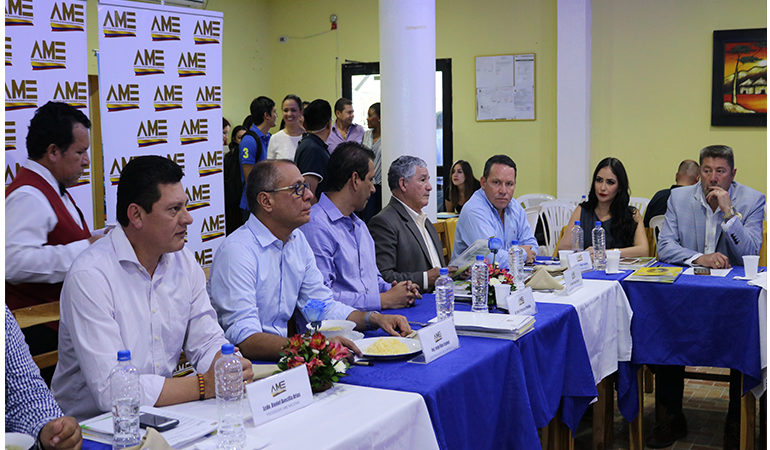Reunión de trabajo entre el Vicepresidente Jorge Glas y Alcaldes de la Región 4 y 5, temas concernientes Consejo Sectorial Productivo y Tributario