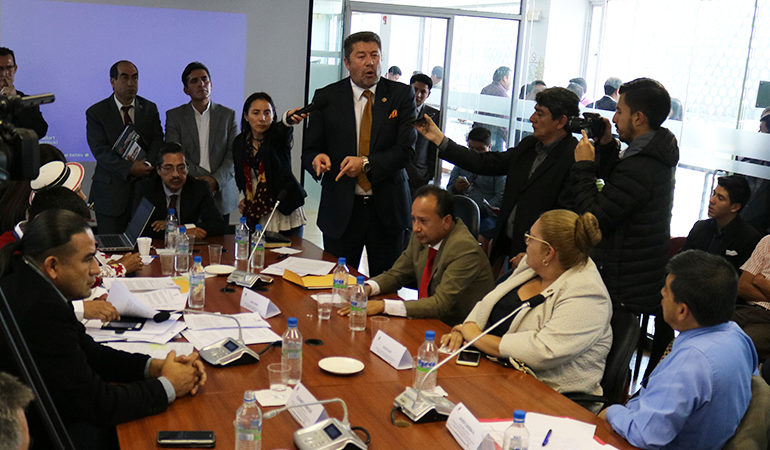 RAMSSES TORRES HACE PRESENCIA EN LA ASAMBLEA CONVOCADA A PROPÓSITO DEL CONFLICTO LIMÍTROFE CON GUAYAS