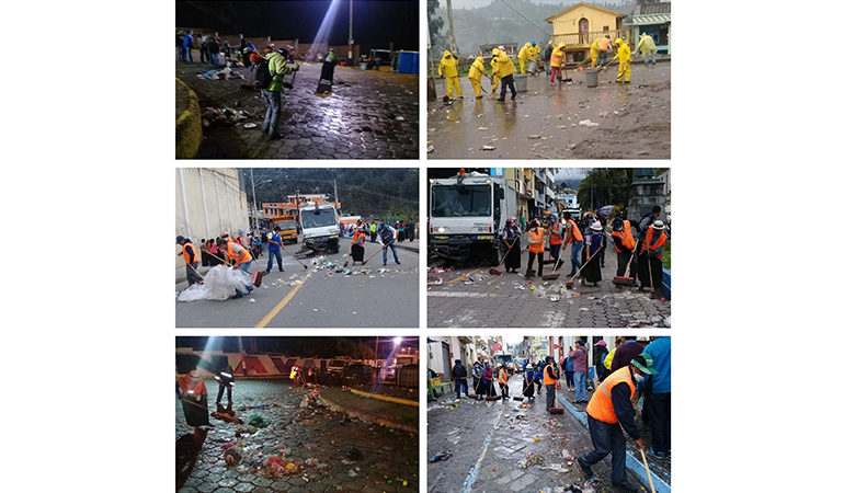 GADC-G  REALIZÓ OPERATIVOS DE LIMPIEZA DURANTE FESTEJOS DE CARNAVAL