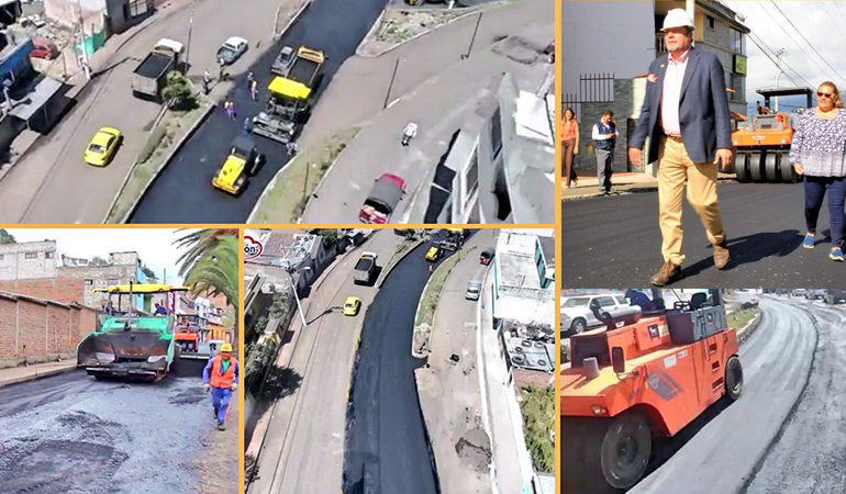 AVANZA EL ASFALTADO DE LA AVENIDA CÁNDIDO RADA