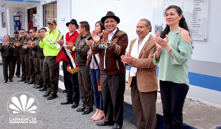 Visita a instituciones de la ciudad por motivo del Carnaval 2020
