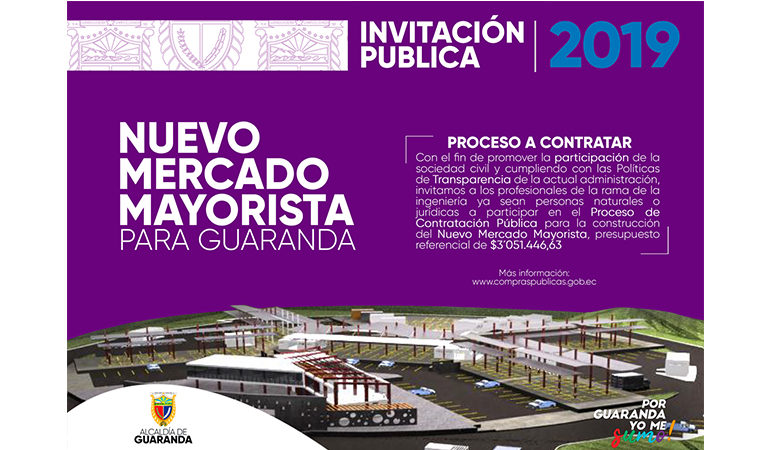 GUARANDA CONTARÁ CON EL NUEVO MERCADO MAYORISTA