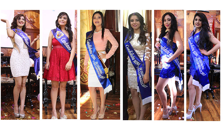 6 Bellas Guarandeñas participarán en el Certamen “Reina de Guaranda y sus Carnavales 2017”