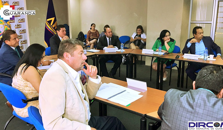 Alcalde de Guaranda participa de la primera Sesión Ordinaria del Comité Ejecutivo de Ame
