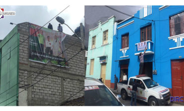 Comisaría Municipal continúa con Operativos de retiro de propaganda política