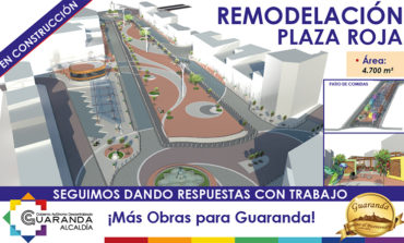 EL MUNICIPIO DE GUARANDA INICIA LA  PRIMERA ETAPA DE REGENERACIÓN DE LA PLAZA ROJA