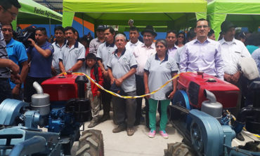 MINISTRA DE AGRICULTURA Y GANADERÍA ENTREGA 40  MOTOCULTORES A PRODUCTORES DE FACUNDO VELA Y JILIMBÍ