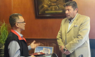 ALCALDE TORRES RECIBE AL REPRESENTANTE DEL ECU911 DE BABAHOYO