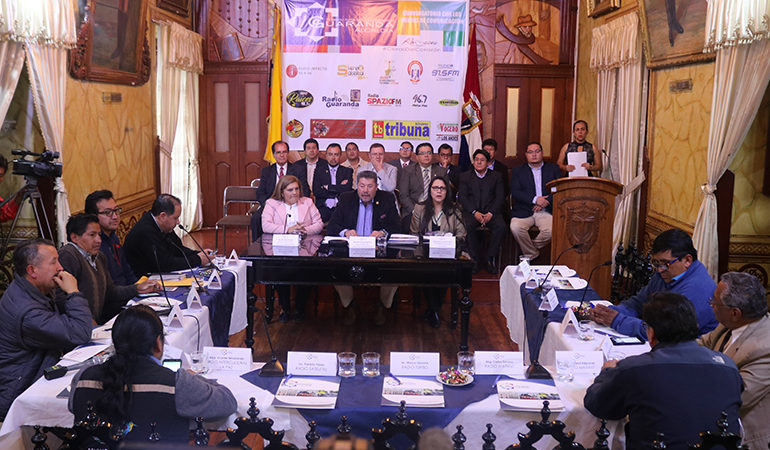 ALCALDE TORRES EN CONVERSATORIO CON LA PRENSA LOCAL