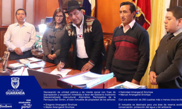 SUSCRIPCIÓN DE RESOLUCIÓN EN FAVOR DEL MEDIO AMBIENTE