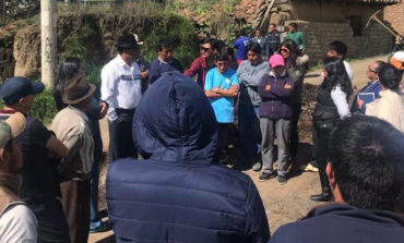 MEDARDO CHIMBOLEMA RECORRIÓ LAS OBRAS Y DIALOGÓ  CON LOS MORADORES