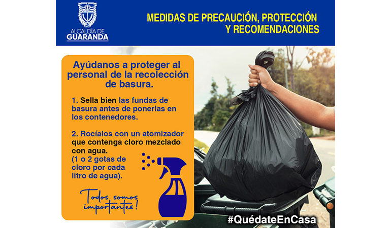 MEDIDAS DE PREVENCIÓN PARA LA RECOLECCIÓN DE BASURA