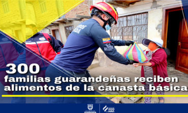 ALIMENTOS DE LA CANASTA BÁSICA LLEGAN A TRESCIENTAS FAMILIAS DEL CANTÓN
