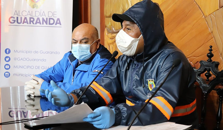 COE CANTONAL EVALÚA EL TRABAJO DE PREVENCIÓN DESARROLLADO EN GUARANDA