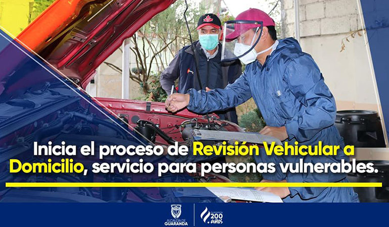 SERVICIO A DOMICILIO DE REVISIÓN TÉCNICA VEHICULAR SE REALIZA EN GUARANDA