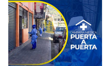BRIGADAS MÉDICAS “PUERTA A PUERTA” AVANZAN