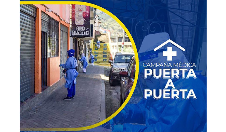 BRIGADAS MÉDICAS “PUERTA A PUERTA” AVANZAN