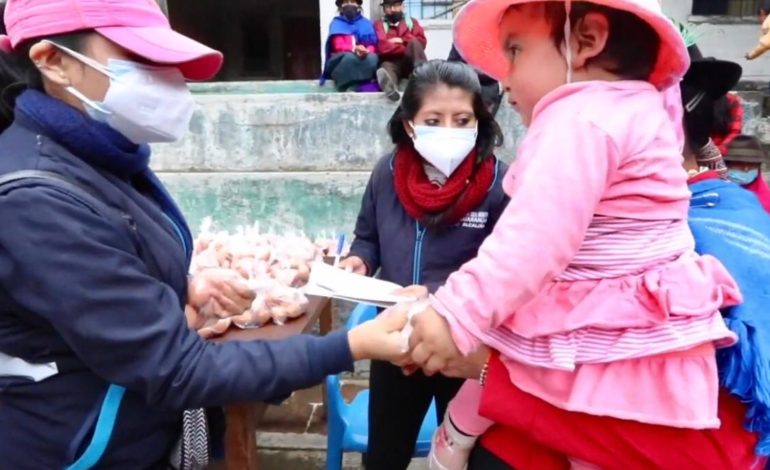 ENTRA EN MARCHA PLAN DE ERRADICACIÓN DE LA DESNUTRICIÓN INFANTIL