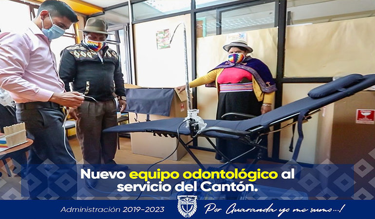 NUEVO EQUIPO ODONTOLÓGICO AL SERVICIO DEL CANTÓN
