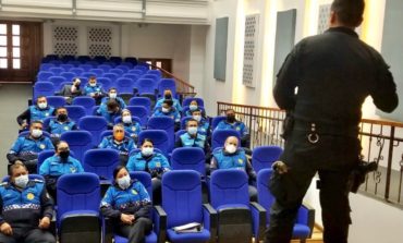 AGENTES MUNICIPALES DE CONTROL, SE CAPACITARON EN EL MANEJO DE ARMAS NO LETALES