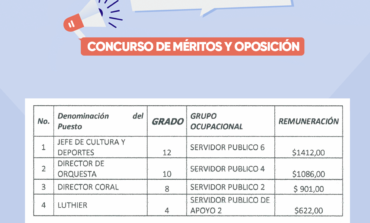 La Alcaldía de Guaranda ha iniciado concursos de méritos y oposición