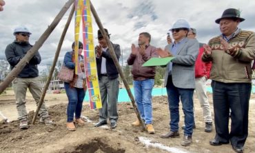 Colocación de la primera piedra en el Plan Municipal de Viviendas de Interés Social “El Capulí”