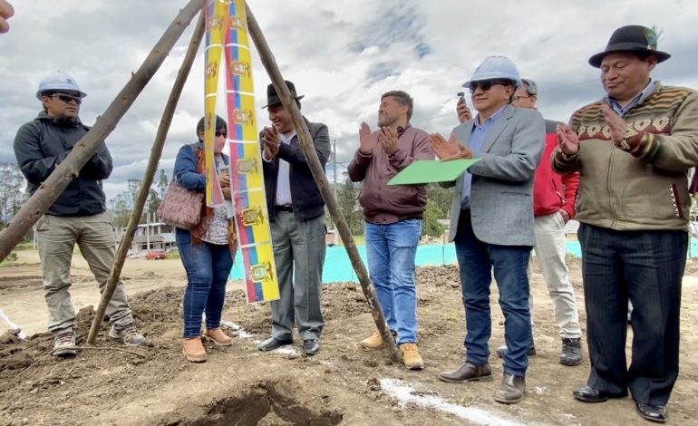 Colocación de la primera piedra en el Plan Municipal de Viviendas de Interés Social “El Capulí”