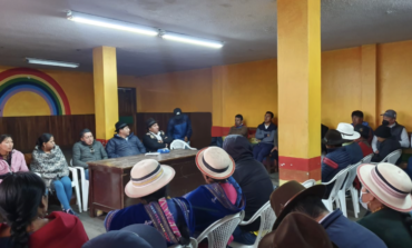 Consensos en la asamblea permanente de la "FECAB-BRUNARI" y Alcaldía de Guaranda