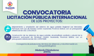 Convocatoria de licitación pública internacional 2022