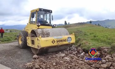 AVANZA LA AMPLIACIÓN Y MEJORAMIENTO VIAL EN QUINUA CORRAL