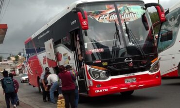 SELLADO DE BUSES INTERPROVINCIALES EN GUARANDA