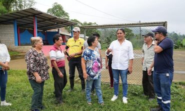 ALCALDE REALIZÓ RECORRIDO POR ALGUNOS SECTORES DE LA PARROQUIA SAN LUIS DE PAMBIL