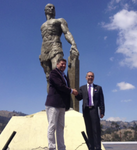 Ramsses Torres y Pedro Obando
