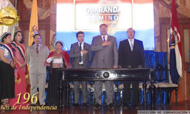 Sesión Solemne por los 196 años de Independencia de Guaranda