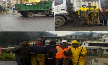 MUNICIPIO DE GUARANDA REALIZÓ OPERATIVO DE LIMPIEZA POR FIN DE AÑO Y AÑO NUEVO