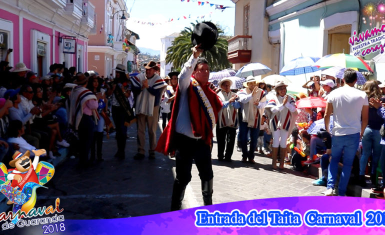 ENTRADA DEL TAITA CARNAVAL  CONVOCÓ A CIENTOS DE TURISTAS