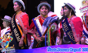 SE ELIGIÓ A LA ÑUSTA DEL PAWKAR RAYMI 2018