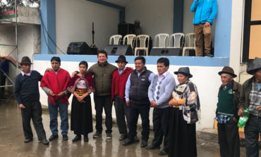 MUNICIPIO DE GUARANDA ENTREGA CONCHA ACÚSTICA EN MANZANAPAMBA