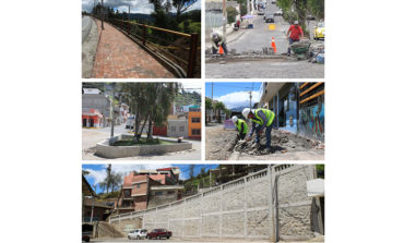 MUNICIPIO DE GUARANDA INTERVIENE EN DIFERENTES FRENTES
