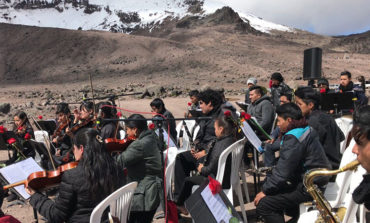 ORQUESTA SINFÓNICA CELEBRA SU ANIVERSARIO  CON UN CONCIERTO EN EL CHIMBORAZO