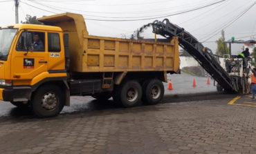 INICIA PRIMERA FASE DE ASFALTADO EN GUARANDA