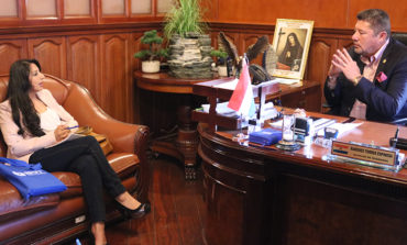 ALCALDE RAMSSES TORRES RECIBIÓ EN VISITA PROTOCOLAR A INTENDENTE DE SUPERINTENDENCIA DE ORDENAMIENTO TERRITORIAL ZONA 3