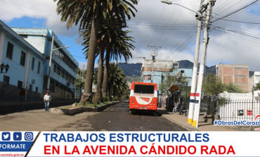 TRABAJOS ESTRUCTURALES EN LA AVENIDA CÁNDIDO RADA