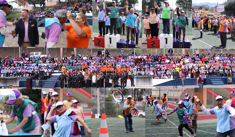 PRIMEROS JUEGOS RECREATIVOS Y DEPORTIVOS DEL ADULTO MAYOR “AÑOS DORADOS”