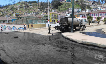 AVENIDA CARACAS DEL ADOQUIN AL ASFALTO
