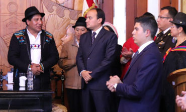 ACTO DE POSESIÓN DE LAS NUEVAS AUTORIDADES DEL CANTÓN GUARANDA