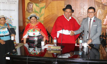 MUNICIPALIDAD DE GUARANDA FIRMA CONVENIO DE COOPERACION CON MIES