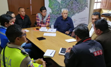 DIRECTOR DE PLANIFICACIÓN DEL GAD GUARANDA SE REUNIÓ CON LAS AUTORIDADES DE LA SEGURIDAD DE NUESTRA CIUDAD DE GUARANDA